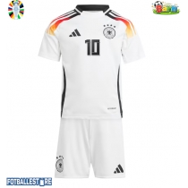 Tyskland Jamal Musiala #10 Hjemmedraktsett Barn EM 2024 Kortermet (+ Korte bukser)